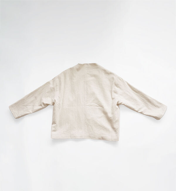 オオカミとフクロウ「オオカミとはじまりの季節に」|ノーカラージャケット|