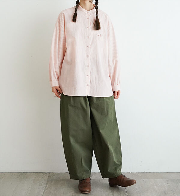休日と詩「小さなポケットのシャツ」|シャツ・ブラウス|