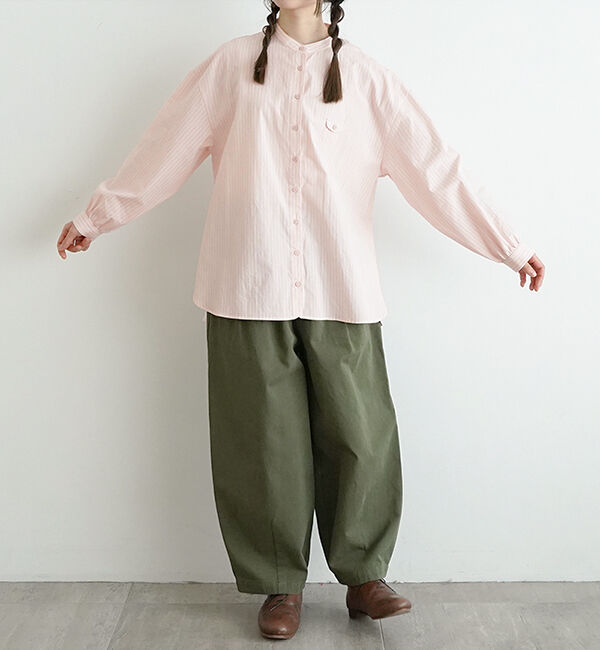 休日と詩「小さなポケットのシャツ」|シャツ・ブラウス|