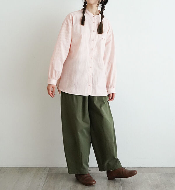 休日と詩「小さなポケットのシャツ」|シャツ・ブラウス|