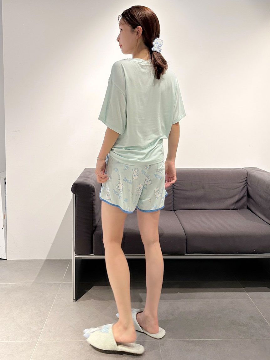 SNIDEL HOME「【icy baby】【接触冷感】Ｔシャツセットアップ」|ルームウェア|