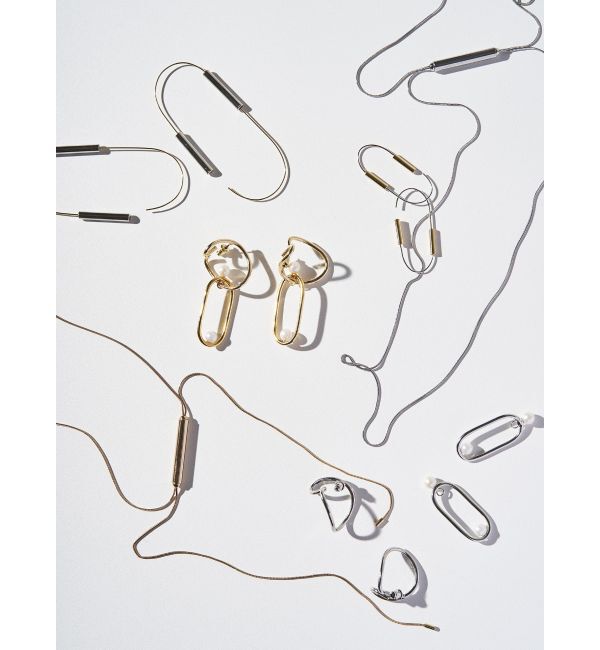 ELENDEEK「2WAY HANGING PEAL PIERCE」|ピアス|