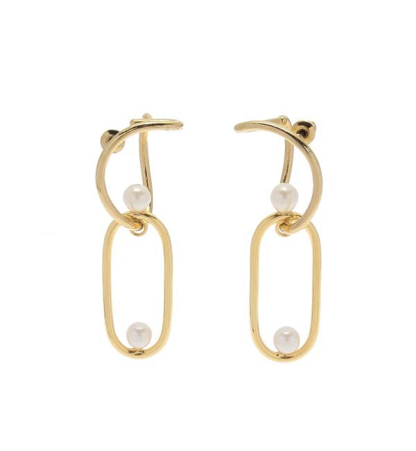 ELENDEEK「2WAY HANGING PEAL PIERCE」|ピアス|