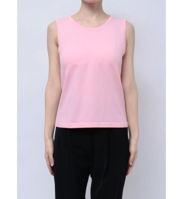 ELENDEEK「COMPACT CREW NECK TWIN KT」|カーディガン|