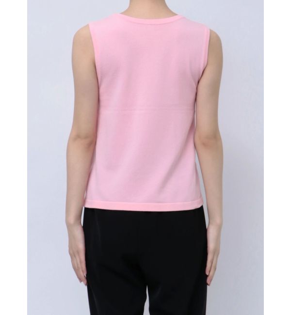 ELENDEEK「COMPACT CREW NECK TWIN KT」|カーディガン|