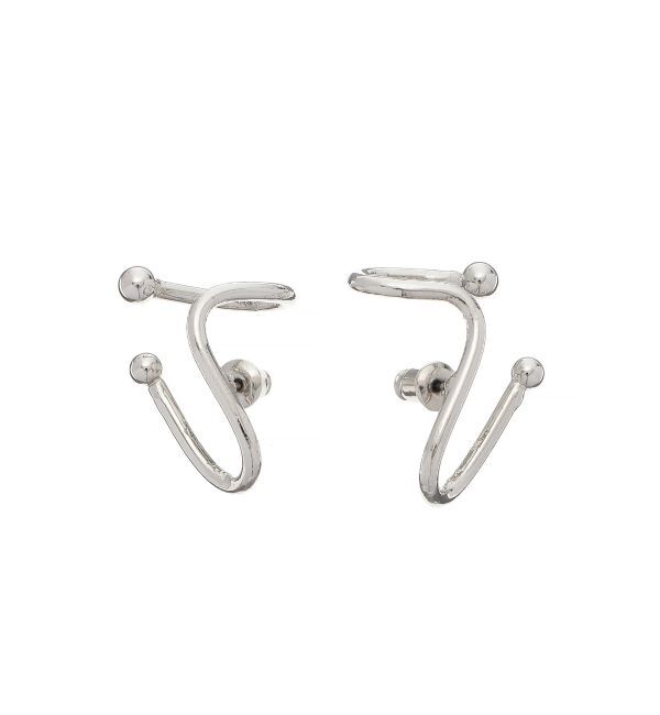 ELENDEEK「WAVE PEARL 2WAY PIERCE」|ピアス|