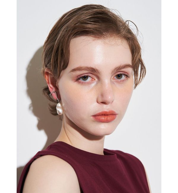 ELENDEEK「WAVE PEARL 2WAY PIERCE」|ピアス|