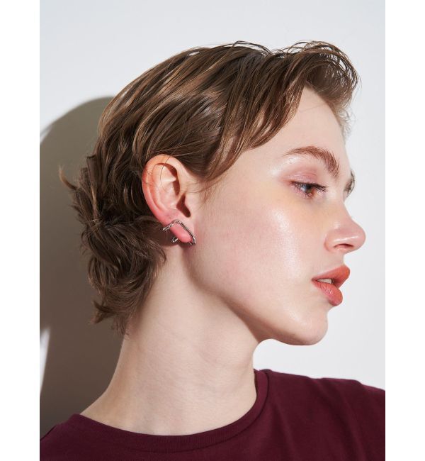 ELENDEEK「WAVE PEARL 2WAY PIERCE」|ピアス|