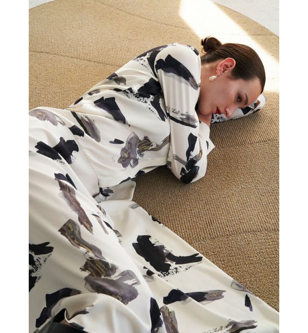 ELENDEEK「WAVE PEARL 2WAY PIERCE」|ピアス|