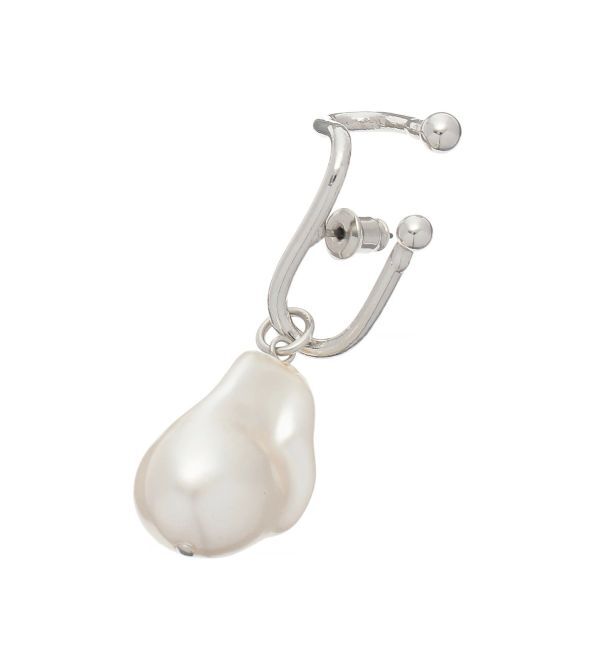 ELENDEEK「WAVE PEARL 2WAY PIERCE」|ピアス|