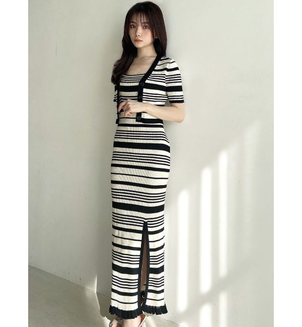 RESEXXY「5分袖ショートカーディガン【セットアップ着用可能】」|カーディガン|