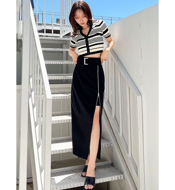 RESEXXY「5分袖ショートカーディガン【セットアップ着用可能】」|カーディガン|