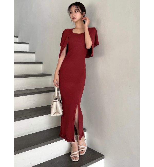 RESEXXY「5分袖ショートカーディガン【セットアップ着用可能】」|カーディガン|