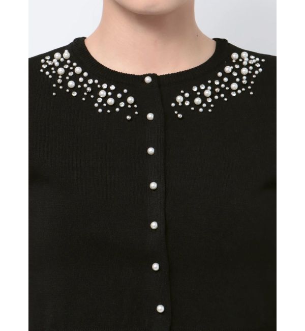 RESEXXY「ビジューアンサンブルニット」|カーディガン|