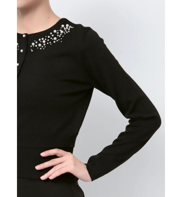 RESEXXY「ビジューアンサンブルニット」|カーディガン|