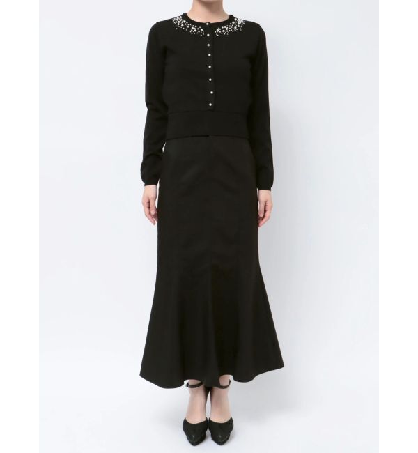 RESEXXY「ビジューアンサンブルニット」|カーディガン|