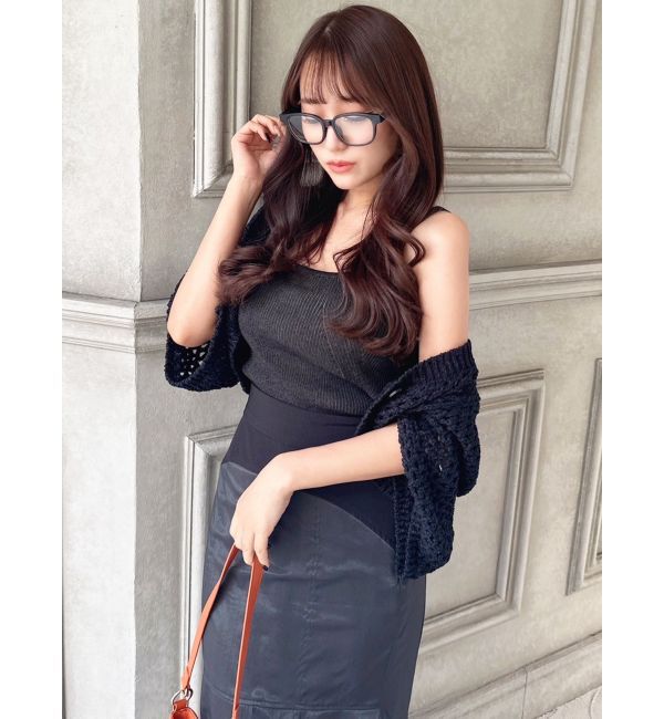 RESEXXY「クロシェカーディガン【セットアップ着用可能】」|カーディガン|