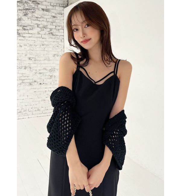 RESEXXY「クロシェカーディガン【セットアップ着用可能】」|カーディガン|