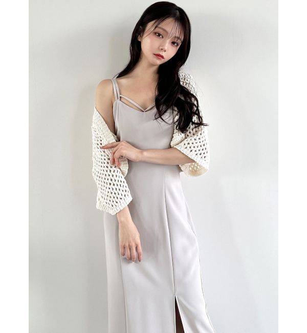 RESEXXY「クロシェカーディガン【セットアップ着用可能】」|カーディガン|