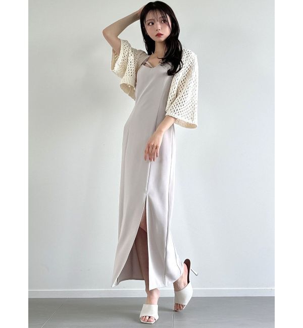 RESEXXY「クロシェカーディガン【セットアップ着用可能】」|カーディガン|