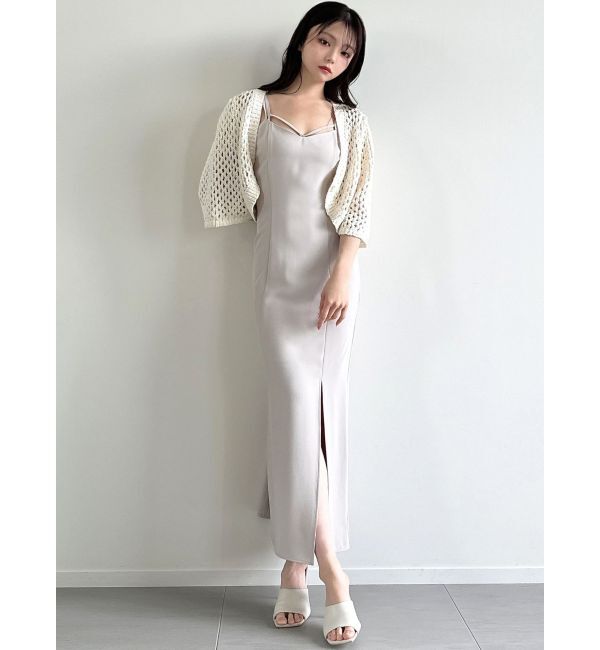 RESEXXY「クロシェカーディガン【セットアップ着用可能】」|カーディガン|