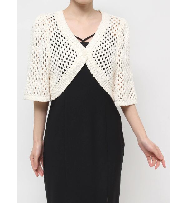 RESEXXY「クロシェカーディガン【セットアップ着用可能】」|カーディガン|