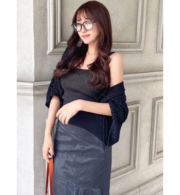 RESEXXY「クロシェカーディガン【セットアップ着用可能】」|カーディガン|