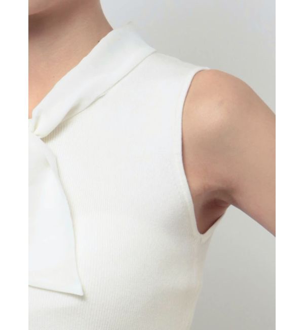 RESEXXY「ノースリーブボウタイニットトップス」|ニット・セーター|