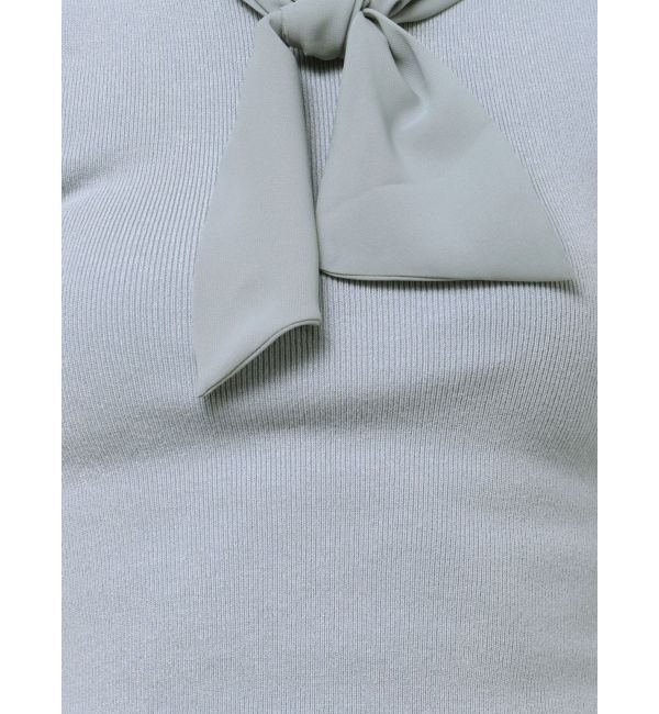 RESEXXY「ノースリーブボウタイニットトップス」|ニット・セーター|