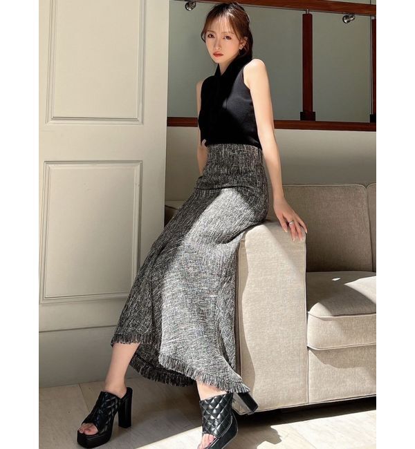 RESEXXY「ノースリーブボウタイニットトップス」|ニット・セーター|