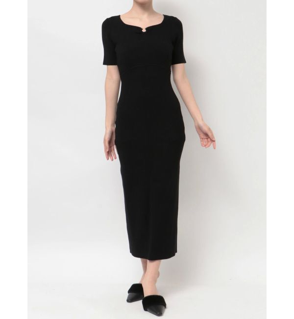 RESEXXY「ギャザーポイントタイトニットワンピース」|ワンピース|