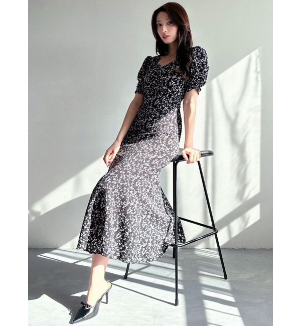 RESEXXY「バックオープンマーメイドワンピース」|ワンピース|