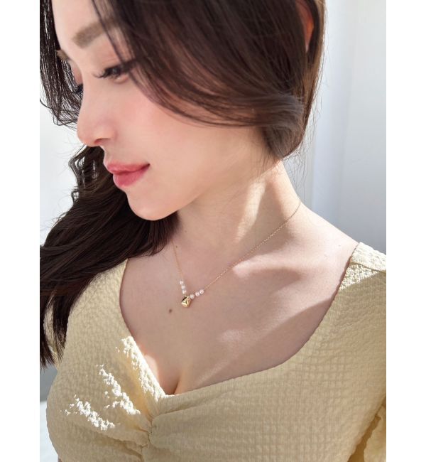 RESEXXY「ポイントメタルストーンネックレス」|ネックレス|