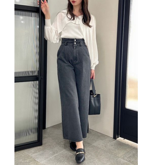 dazzlin「シアーレイヤードジップトップス」|カーディガン|