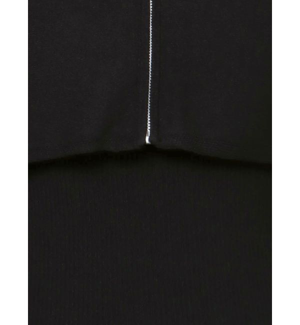 dazzlin「シアーレイヤードジップトップス」|カーディガン|