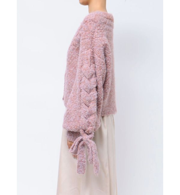 dazzlin「ケーブルショートカーディガン」|カーディガン|