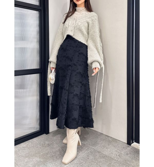 dazzlin「ケーブルショートカーディガン」|カーディガン|