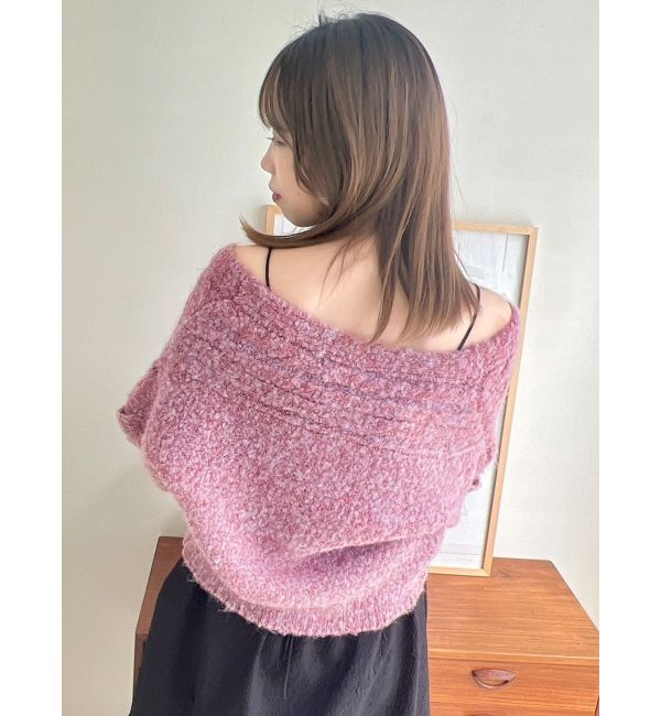 dazzlin「ケーブルショートカーディガン」|カーディガン|