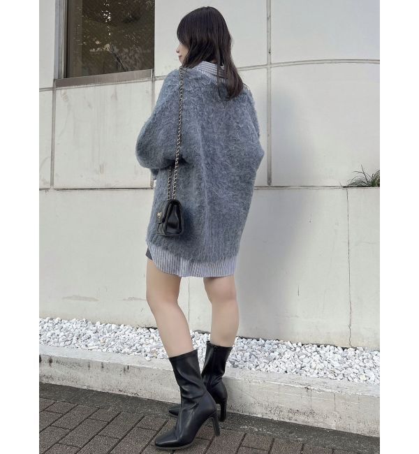 dazzlin「2WAYショートミニシャツワンピース」|ワンピース|