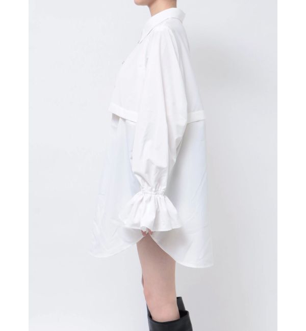 dazzlin「2WAYショートミニシャツワンピース」|ワンピース|