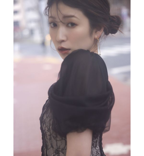 dazzlin「チュールベールレースワンピース」|ドレス|