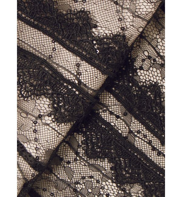 dazzlin「チュールベールレースワンピース」|ドレス|