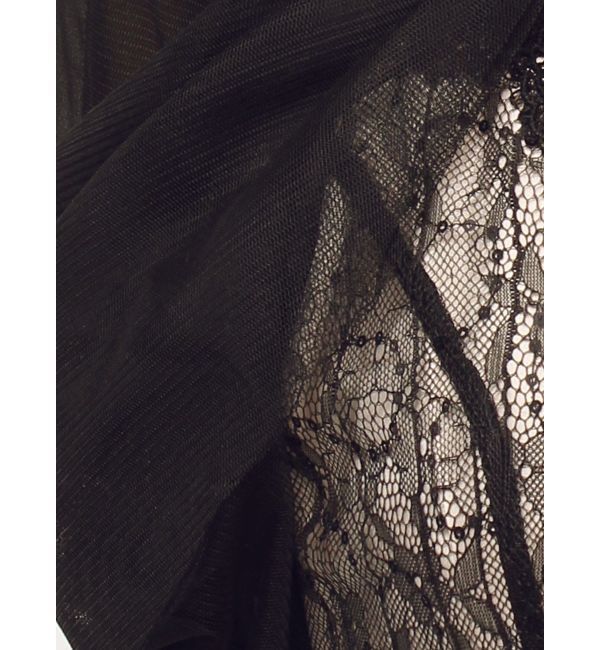 dazzlin「チュールベールレースワンピース」|ドレス|