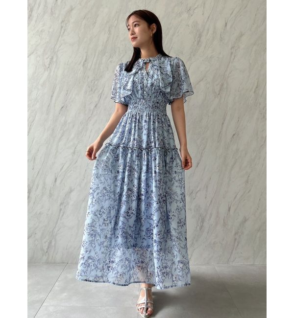 dazzlin「watercolorflowerワンピース」|ワンピース|