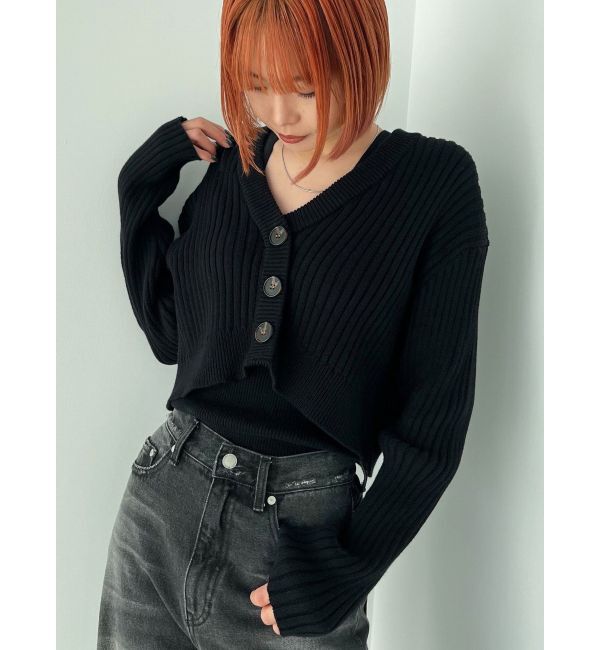 EMODA「リフォメーションニットカーディガン」|カーディガン|
