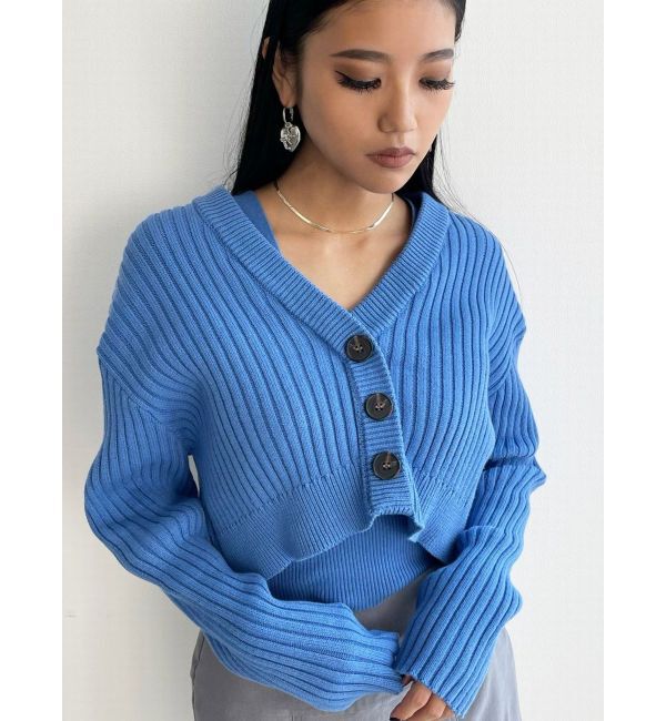 EMODA「リフォメーションニットカーディガン」|カーディガン|