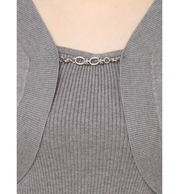 MURUA「ボレロカーデ&times;キャミSET」|カーディガン|