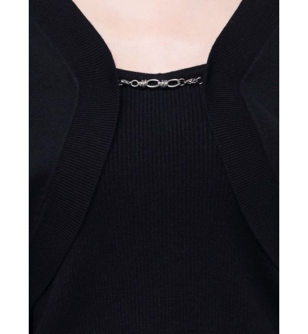 MURUA「ボレロカーデ&times;キャミSET」|カーディガン|