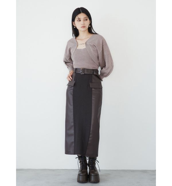 MURUA「ボレロカーデ&times;キャミSET」|カーディガン|