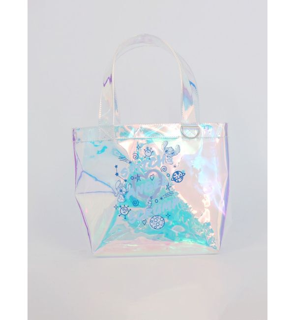 MURUA「【スティッチコラボ】シースルーロゴバッグ」|トートバッグ|